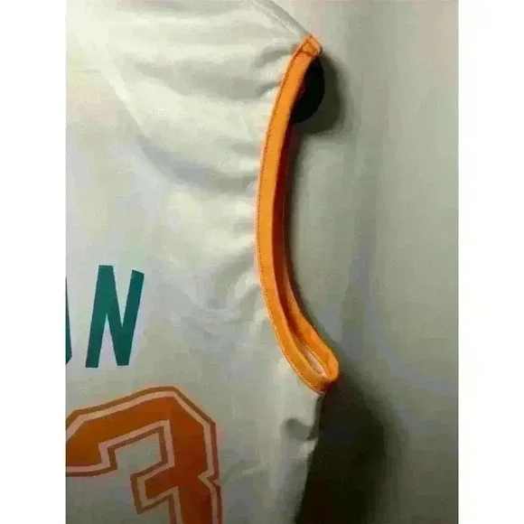 Flint Tropics Jackie Moon #33 Basketball Jersey Men's M/L Multicolor - Picture 6 of 7